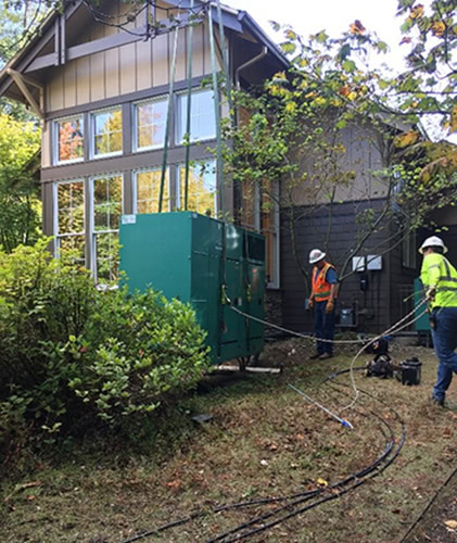 Older Generator Getting Removed